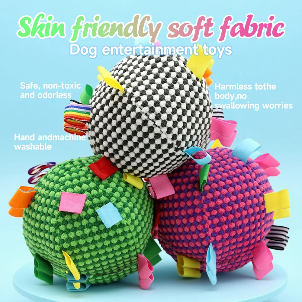 ArcticWag™ Active Smart Ball – Interactive Stimulation Dog Toy in Red