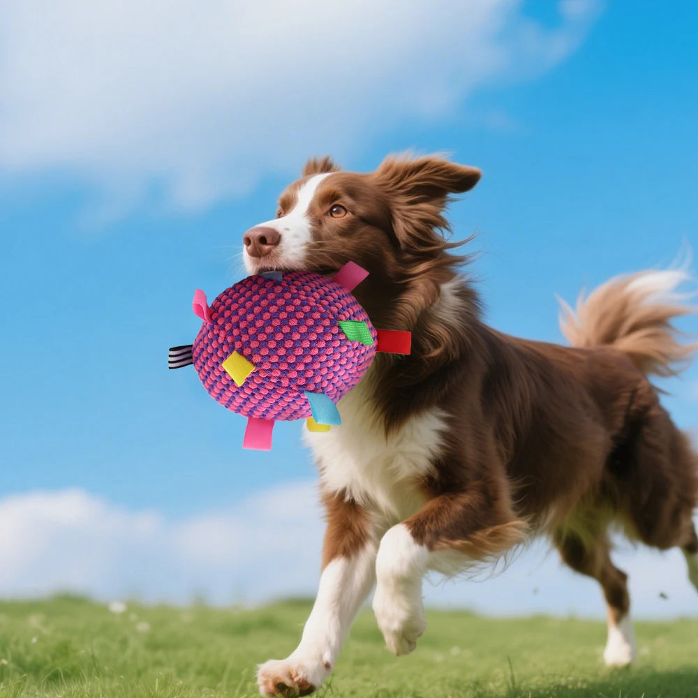 ArcticWag™ Active Smart Ball – Interactive Stimulation Dog Toy in Red